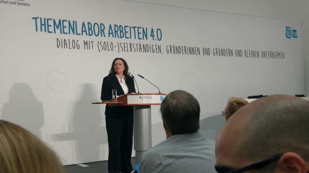 Arbeiten 4.0 - Andrea Nahles